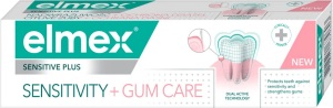PASTĂ DE DINȚI ELMEX SENSITIVE PLUS SENSITIVITY+GUMS 75 ML