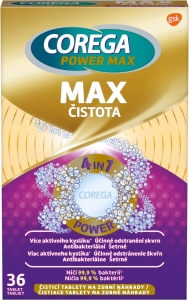 COREGA POWER MAX MAX PURITY 36 bucăți