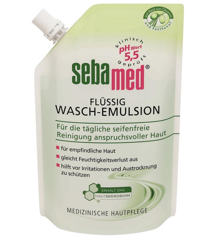 Sebamed Emulsie de curățare cu ulei de măsline SEBAMED, reumplere, 400 ml