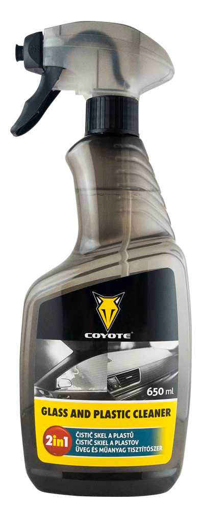 Soluție de curățat sticlă și plastic COYOTE 650 ml