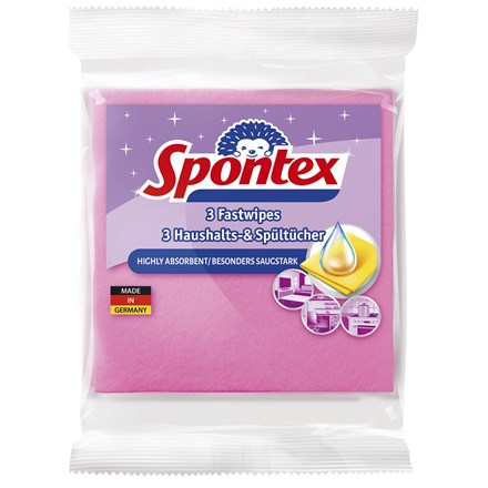 Șervețele Spontex Fast Wipes 3 bucăți