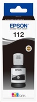 Recipient de cerneală EPSON EcoTank Pigment Black 112, alb-negru, 7500 de pagini