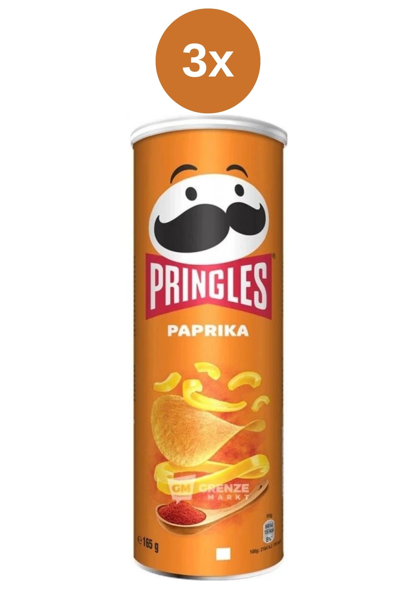 Pringles cu piper 3x165 g