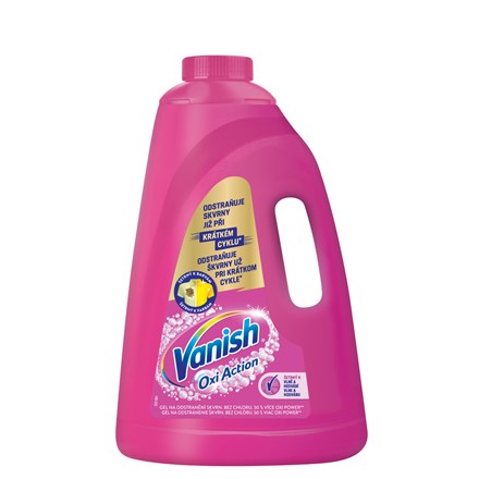 Gel de îndepărtare a petelor Vanish Oxi Action Pink 3 l
