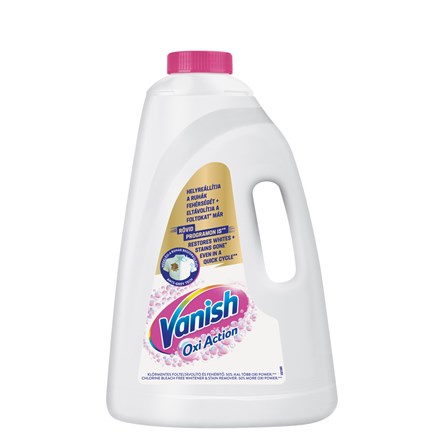 Gel de îndepărtare a petelor Vanish Oxi Action White 3 l