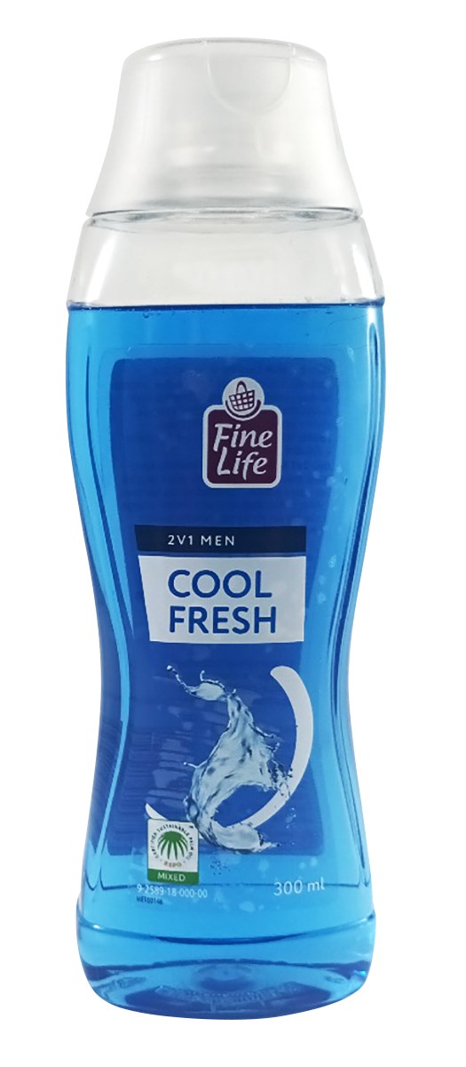 Fine Life Men Cool Fresh 2 în 1 300 ml