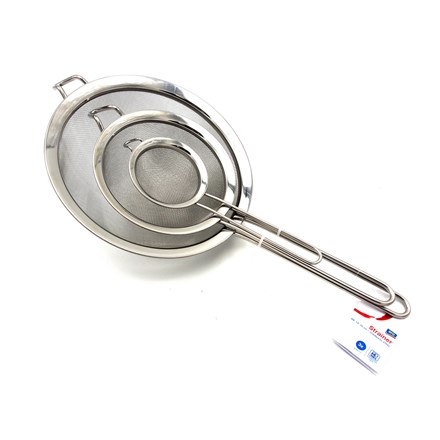 Set strecurătoare Aro, 3 piese, oțel inoxidabil 8/14/20 cm, 1 buc.