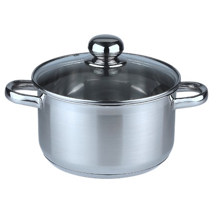 Oală aro cu capac 20 cm / 3,6 l oțel inoxidabil 1 buc.