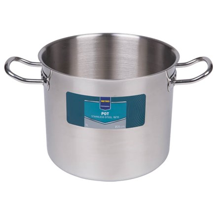 METRO PROFESSIONAL Oală înaltă 5 l 20 cm oțel inoxidabil 1 buc.