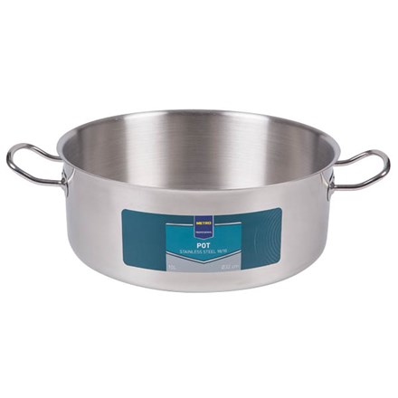 Cratiță METRO PROFESSIONAL din oțel inoxidabil 10 l 32 cm 1 buc.