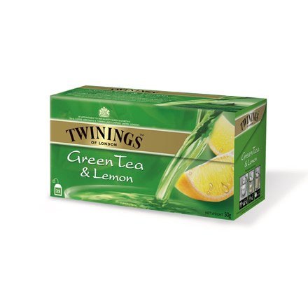 TWININGS Ceai verde cu lămâie 40 g