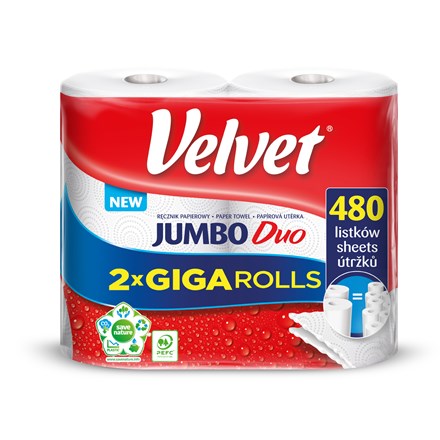 Lavete Catifea Jumbo Duo cu 2 straturi
