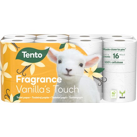 Hârtie igienică Vanilie 18 m 3 straturi 16 bucăți