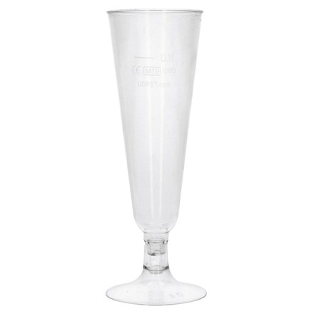 Pahar de șampanie PAP STAR 100 ml plastic 24 buc