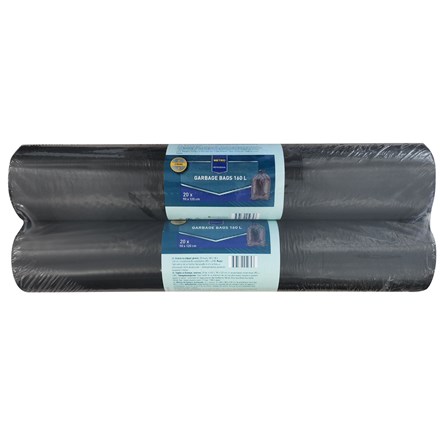 Sac de gunoi METRO PROFESSIONAL rezistent 160 l 2 x 20 buc
