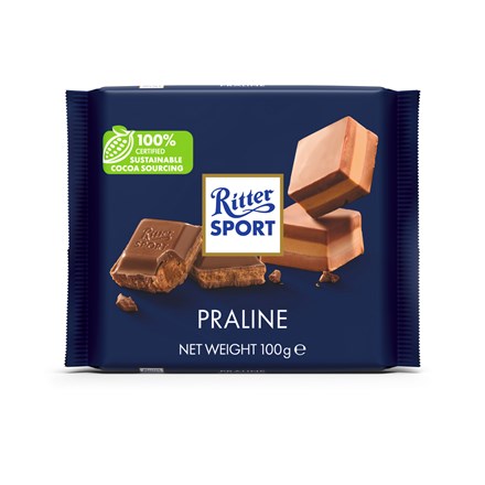 Ritter Sport Nuga Ciocolată cu lapte 100 g