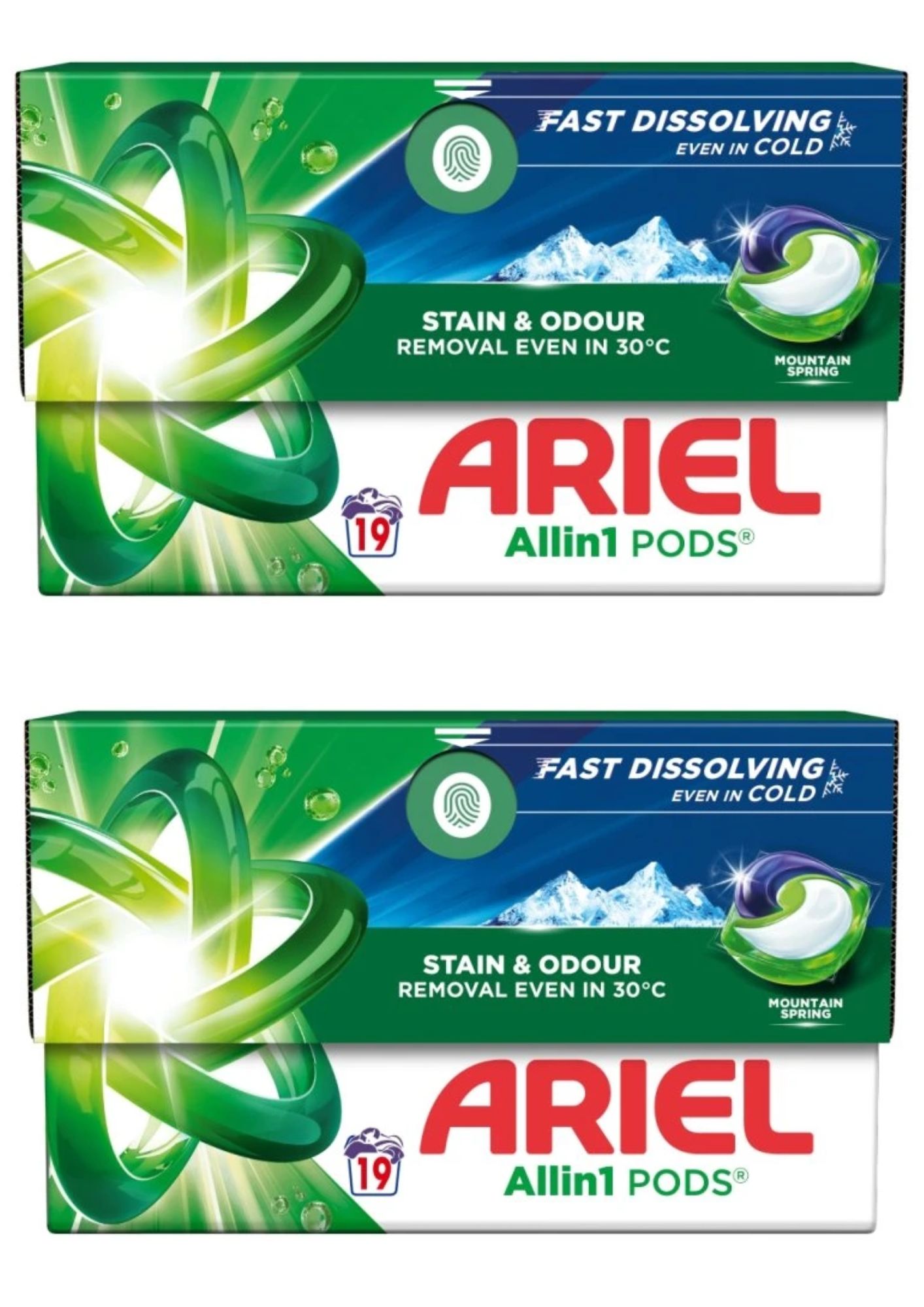 Capsule Ariel Mountain Spring cutie 2x19 buc