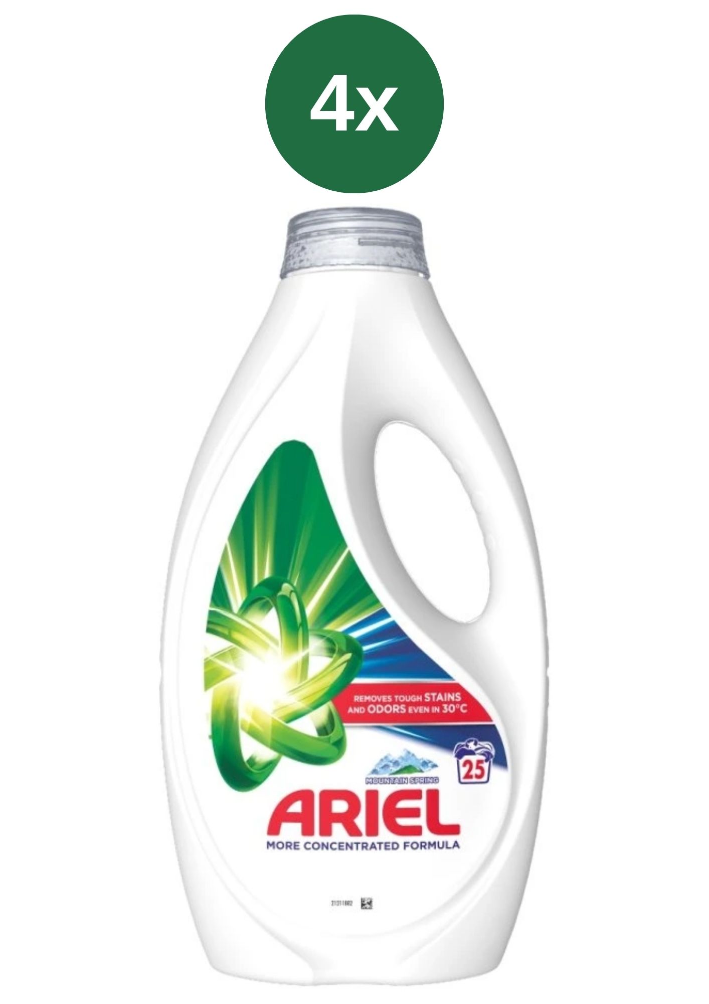 Gel Ariel Mountain Spring 4x1.125l/25PD