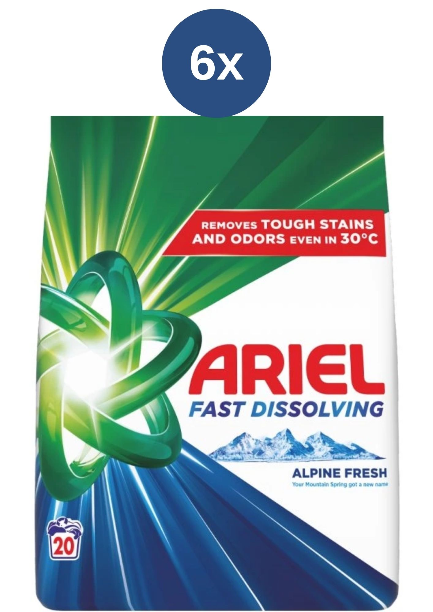 Pudră Ariel 6x20PD Izvor de Munte