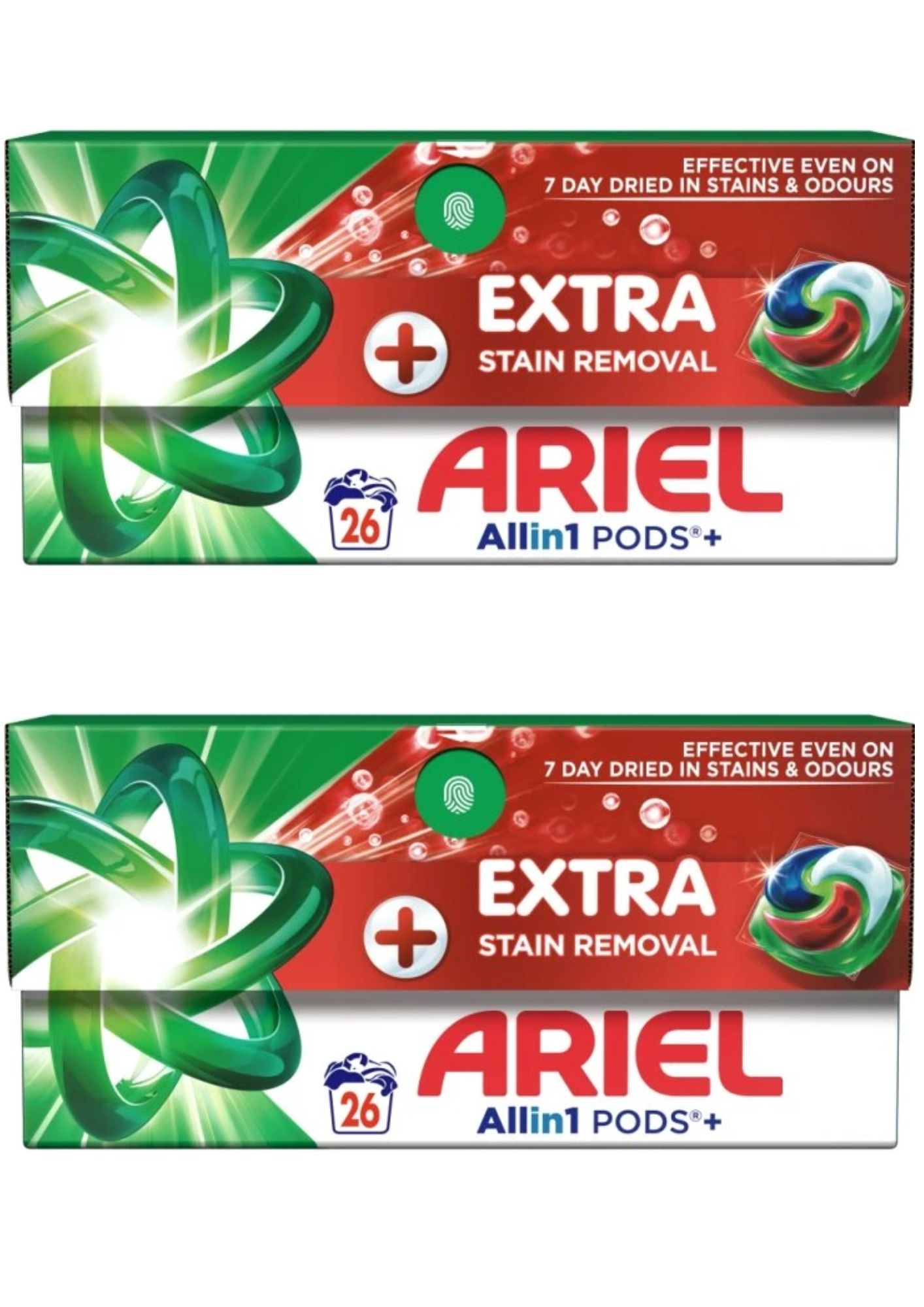 Capsule Ariel Plus Extra Clean cutie 2x26 buc