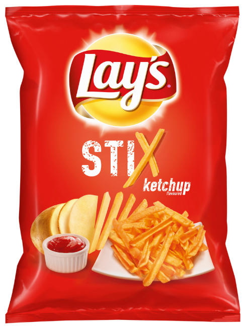 Chipsuri de ketchup Lays Stix 130 g