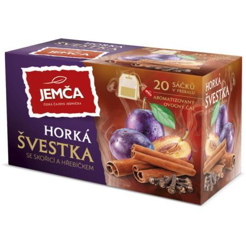 Ceai Jemča fierbinte cu prune 40g