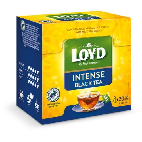 Ceai Loyd piramidă negru intens 40g