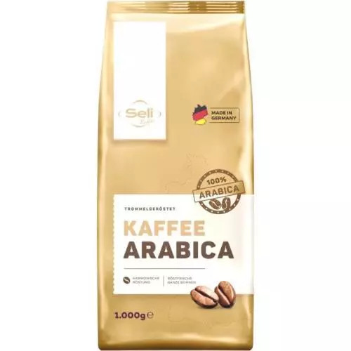 Cafea Seli 100% arabica boabe 1kg