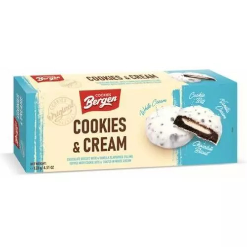 Fursecuri Bergen fursecuri cu cremă 128g
