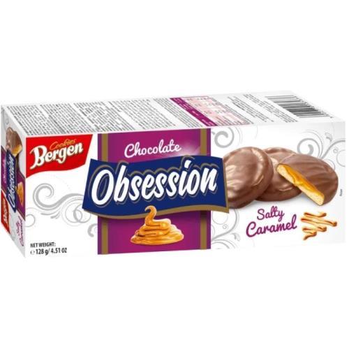 Fursecuri Bergen Obsession cu caramel sărat 128g