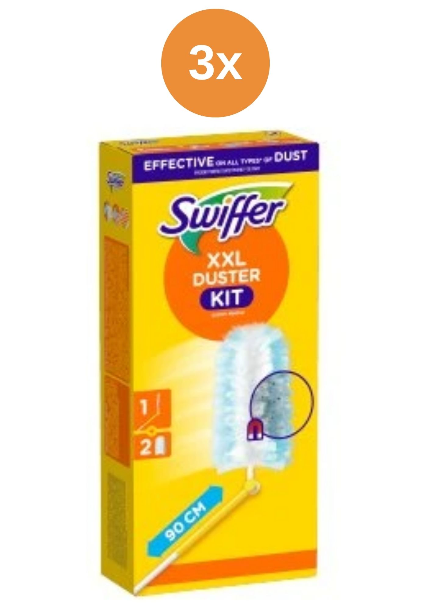Set Swiffer XXL 3x (mâner+2 saci de praf/cutie)