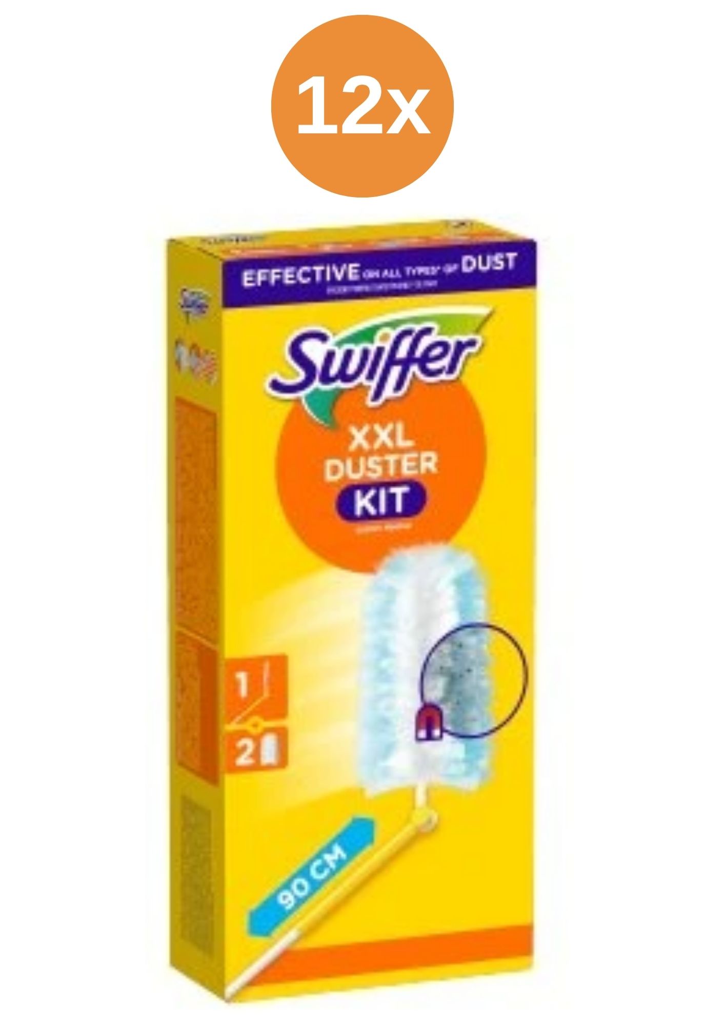 Set Swiffer XXL 12x (mâner+2 saci de praf/cutie)