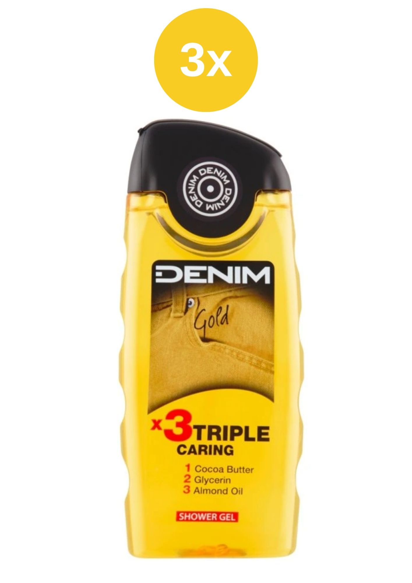 Gel spray pentru denim 3x250ml Auriu
