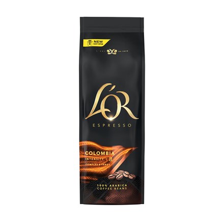 LOR Espresso Columbia boabe de cafea 100% arabica 500 g