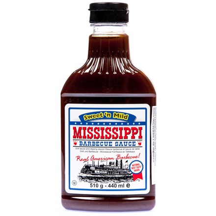 Sos BBQ MISSISSIPPI Dulce și Blând 510 g