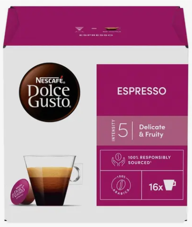 Capsule de cafea Nescafé Dolce Gusto Espresso 16 buc (după MT 10/2025)