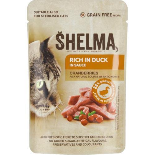 Shelma rață + buzunar cu merișoare 85g