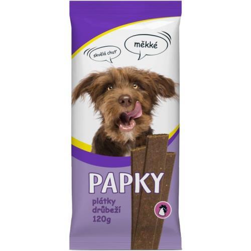 Felii de carne de pasăre Akinu Papky 120g