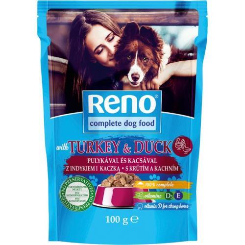 Pungă Reno cu curcan și rață 100g