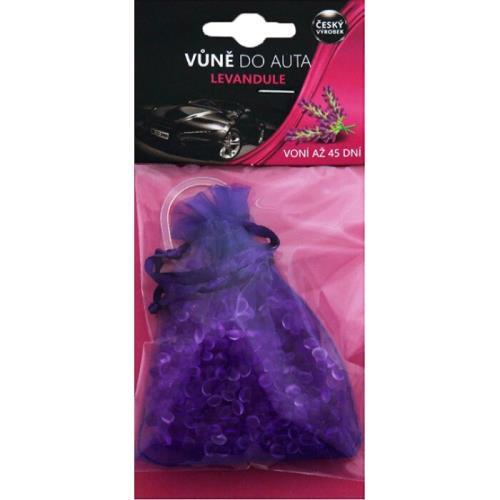 Pliculețe cu parfum auto cu lavandă 15g