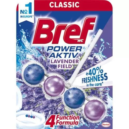 Perdea de toaletă Bref Power Aktiv 50g Lavandă