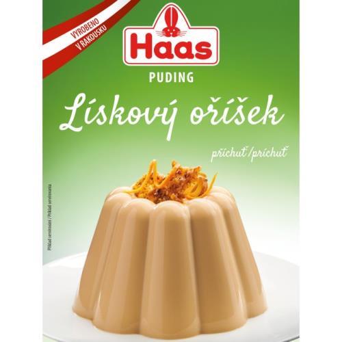 Budincă HAAS cu aromă de alune de pădure 37g