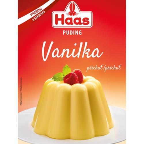 Budincă HAAS cu aromă de vanilie 37g