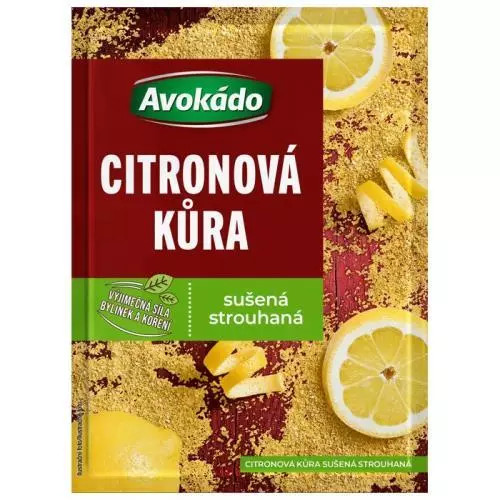 Coajă de avocado și lămâie 14g