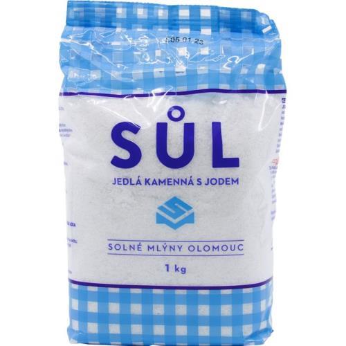 Sare de masă cu iod și fluor 1 kg