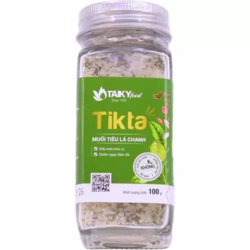 Mix de condimente Tikta, sare, piper, frunze de lime 100g