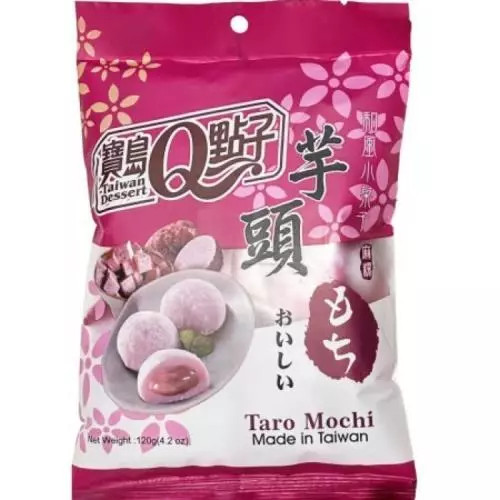 Mochi taro ambalat individual 120g