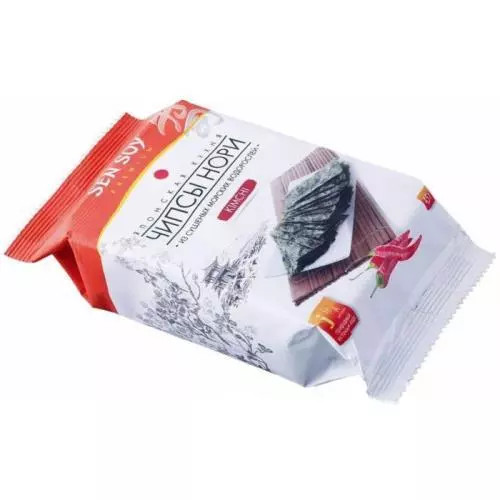 Chipsuri de alge marine SEN SOY cu aromă de kimchi 4,5g