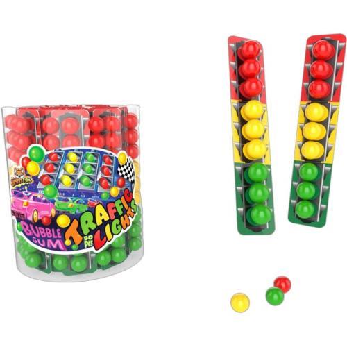 Gumă de mestecat JimmyFox 50 buc semafoare 525g