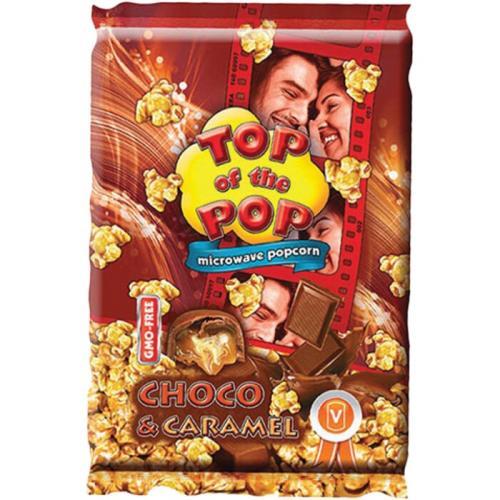 Top of The Pop popcorn ciocolată+caramel 100g